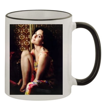 Minnie Driver 11oz Colored Rim & Handle Mug