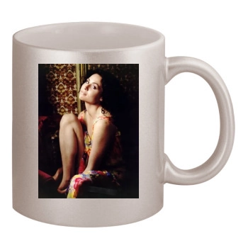 Minnie Driver 11oz Metallic Silver Mug