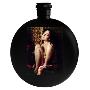 Minnie Driver Round Flask