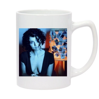 Minnie Driver 14oz White Statesman Mug