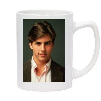 Tom Cruise 14oz White Statesman Mug