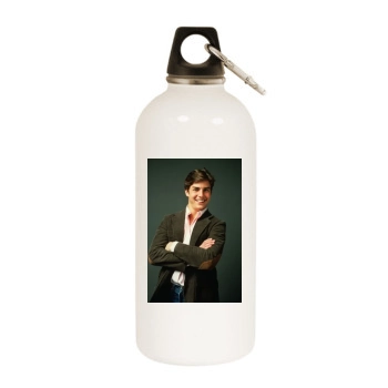 Tom Cruise White Water Bottle With Carabiner