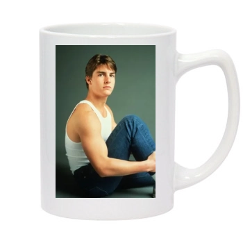 Tom Cruise 14oz White Statesman Mug