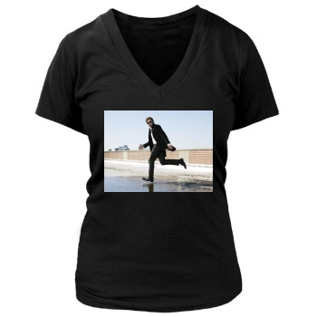 Jake Gyllenhaal Women's Deep V-Neck TShirt