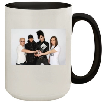 Tokio Hotel 15oz Colored Inner & Handle Mug