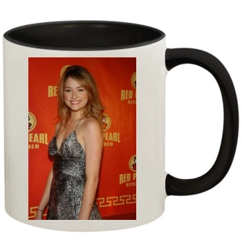 Haley Bennett 11oz Colored Inner & Handle Mug