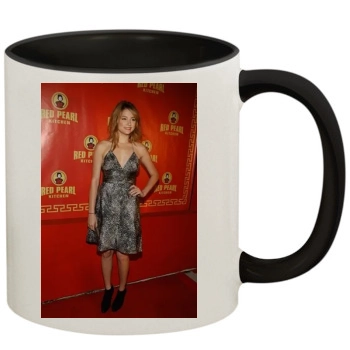 Haley Bennett 11oz Colored Inner & Handle Mug