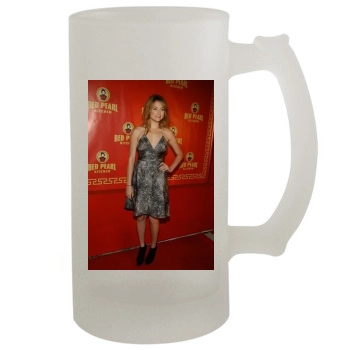 Haley Bennett 16oz Frosted Beer Stein