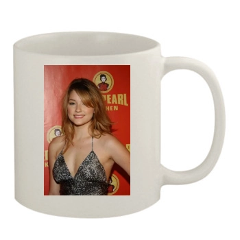 Haley Bennett 11oz White Mug