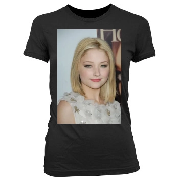 Haley Bennett Women's Junior Cut Crewneck T-Shirt