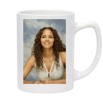 Halle Berry 14oz White Statesman Mug