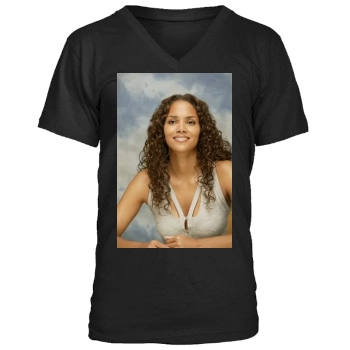 Halle Berry Men's V-Neck T-Shirt