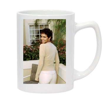 Halle Berry 14oz White Statesman Mug