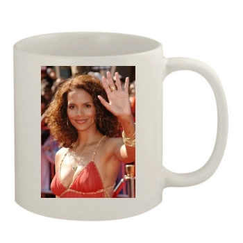 Halle Berry 11oz White Mug