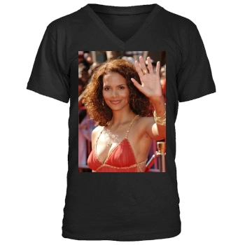 Halle Berry Men's V-Neck T-Shirt