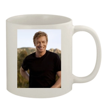 Simon Baker 11oz White Mug