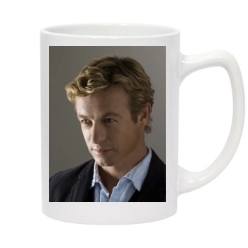 Simon Baker 14oz White Statesman Mug