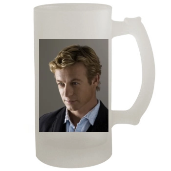 Simon Baker 16oz Frosted Beer Stein