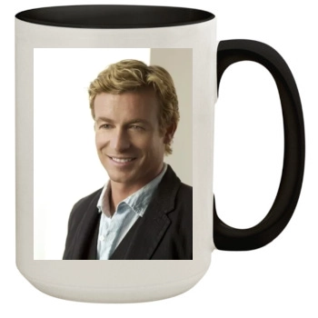 Simon Baker 15oz Colored Inner & Handle Mug