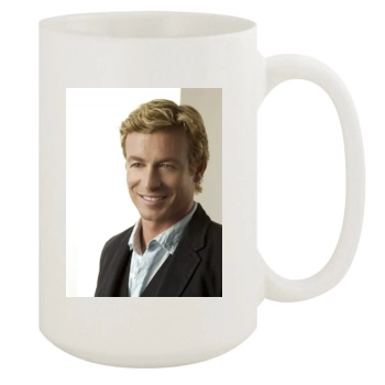 Simon Baker 15oz White Mug