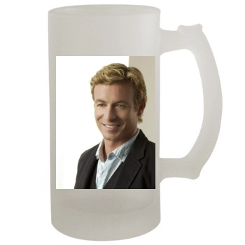 Simon Baker 16oz Frosted Beer Stein