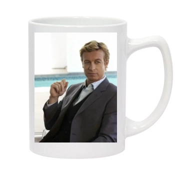 Simon Baker 14oz White Statesman Mug