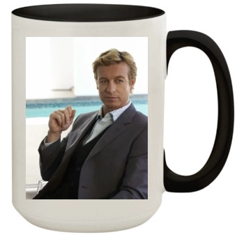 Simon Baker 15oz Colored Inner & Handle Mug