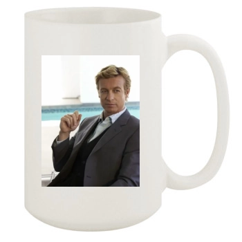 Simon Baker 15oz White Mug