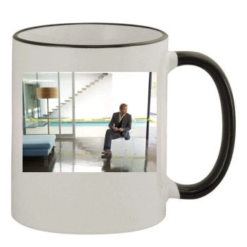 Simon Baker 11oz Colored Rim & Handle Mug