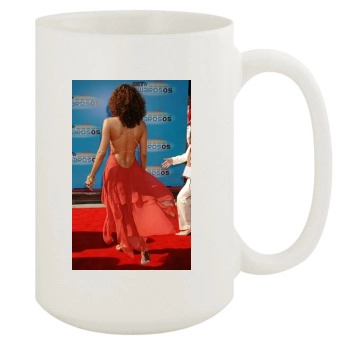 Halle Berry 15oz White Mug