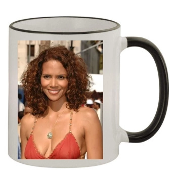 Halle Berry 11oz Colored Rim & Handle Mug