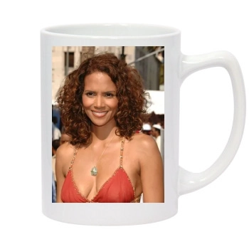 Halle Berry 14oz White Statesman Mug