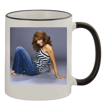 Halle Berry 11oz Colored Rim & Handle Mug