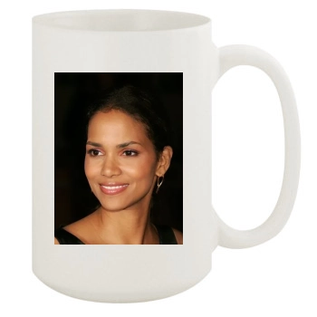 Halle Berry 15oz White Mug