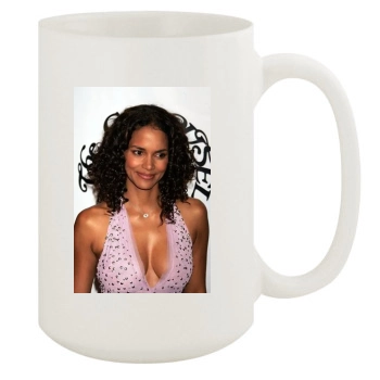 Halle Berry 15oz White Mug