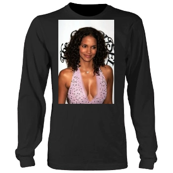 Halle Berry Men's Heavy Long Sleeve TShirt