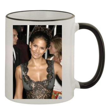 Halle Berry 11oz Colored Rim & Handle Mug