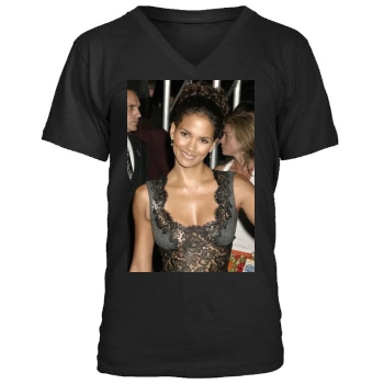 Halle Berry Men's V-Neck T-Shirt