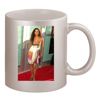 Halle Berry 11oz Metallic Silver Mug