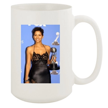 Halle Berry 15oz White Mug