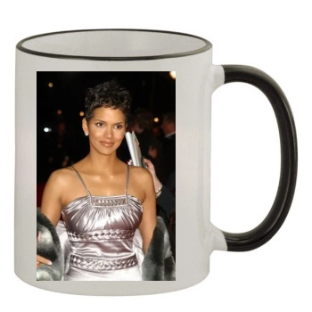 Halle Berry 11oz Colored Rim & Handle Mug