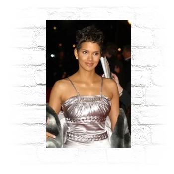 Halle Berry Metal Wall Art