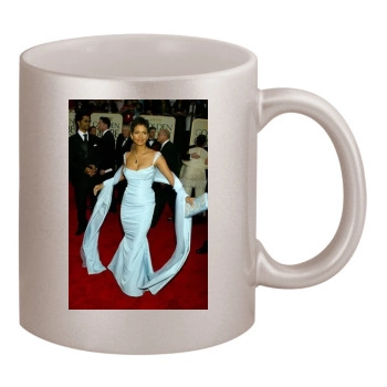 Halle Berry 11oz Metallic Silver Mug