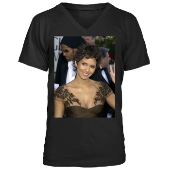 Halle Berry Men's V-Neck T-Shirt