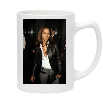 Halle Berry 14oz White Statesman Mug