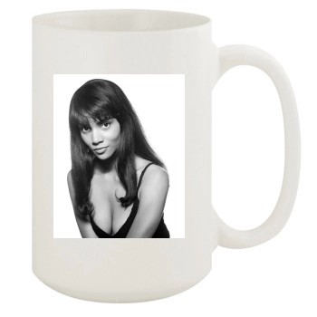 Halle Berry 15oz White Mug