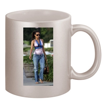 Halle Berry 11oz Metallic Silver Mug