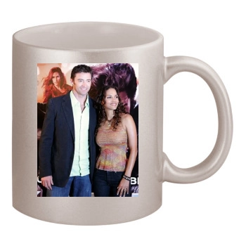 Halle Berry 11oz Metallic Silver Mug