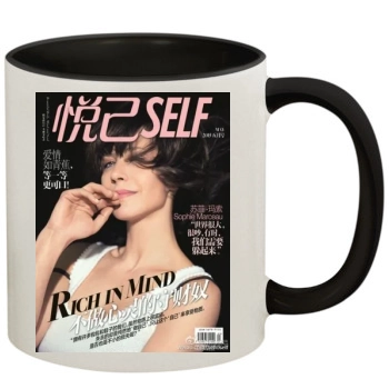 Sophie Marceau 11oz Colored Inner & Handle Mug