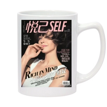 Sophie Marceau 14oz White Statesman Mug